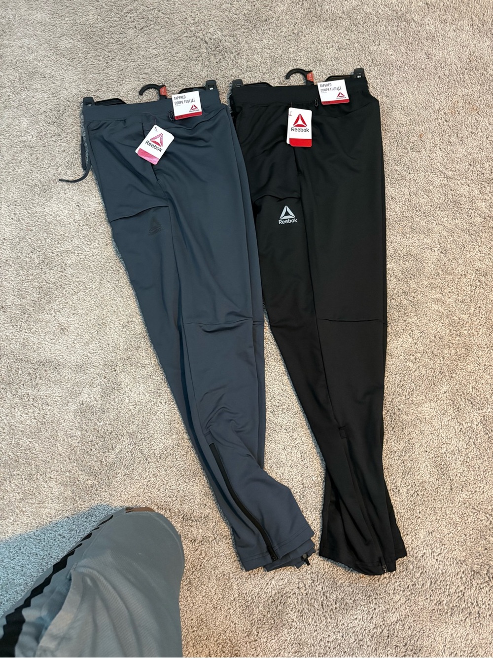 new Reebok  Performance Joggers - Black & Charcoal 2 for the price of 1